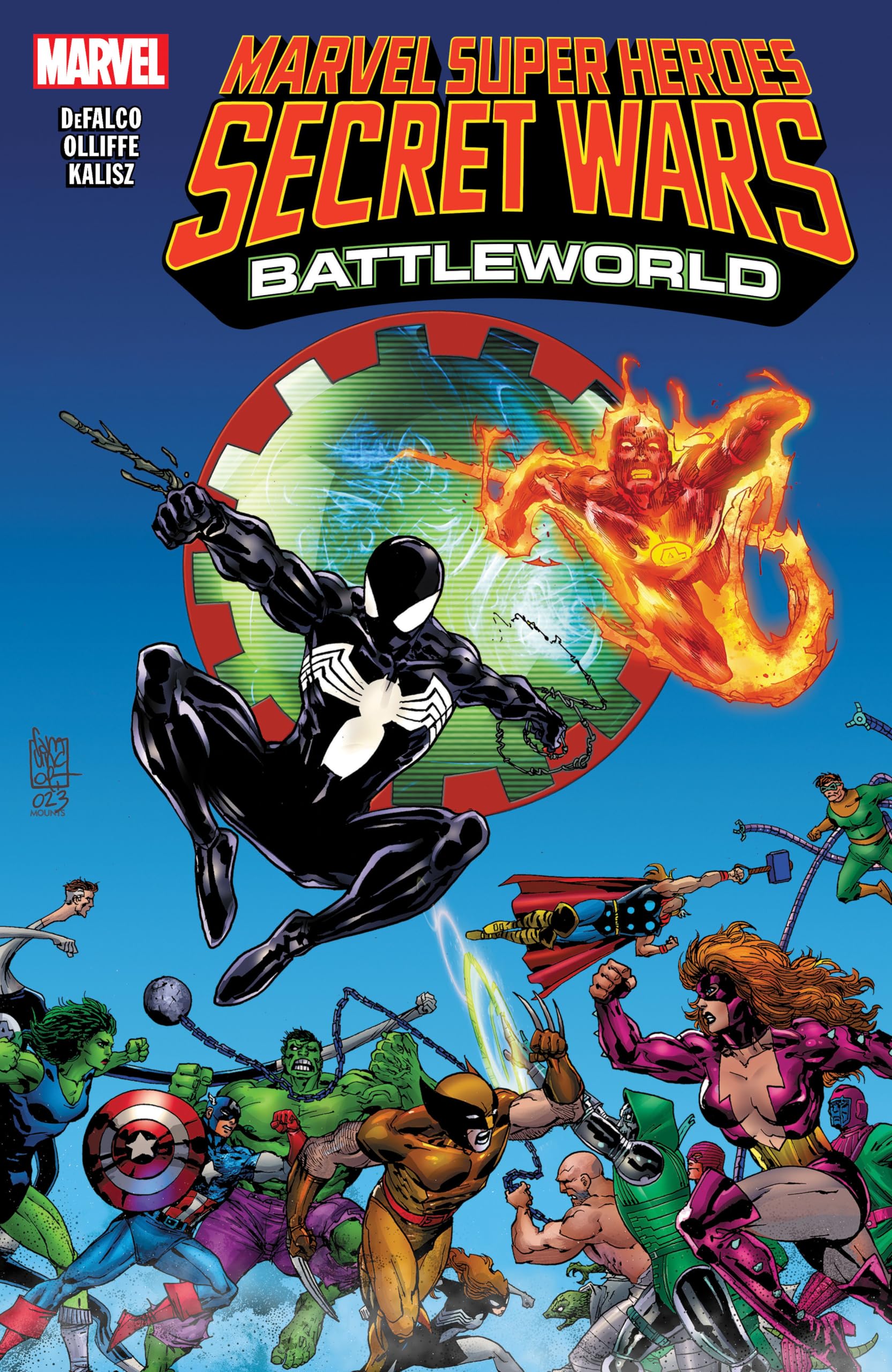 jaquette album MARVEL SUPER HEROES SECRET WARS: BATTLEWORLD