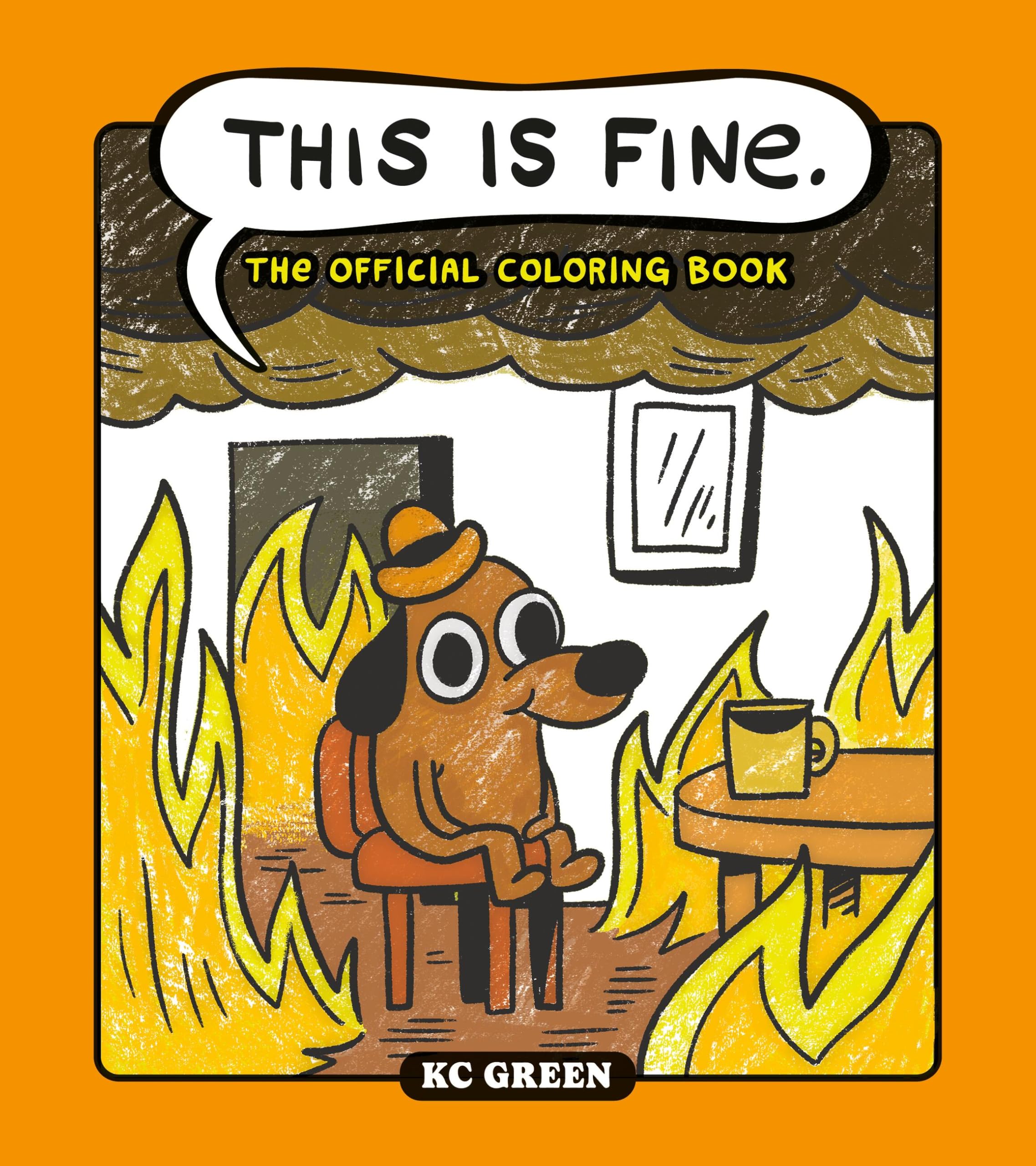 jaquette album This is Fine: The Official Coloring Book