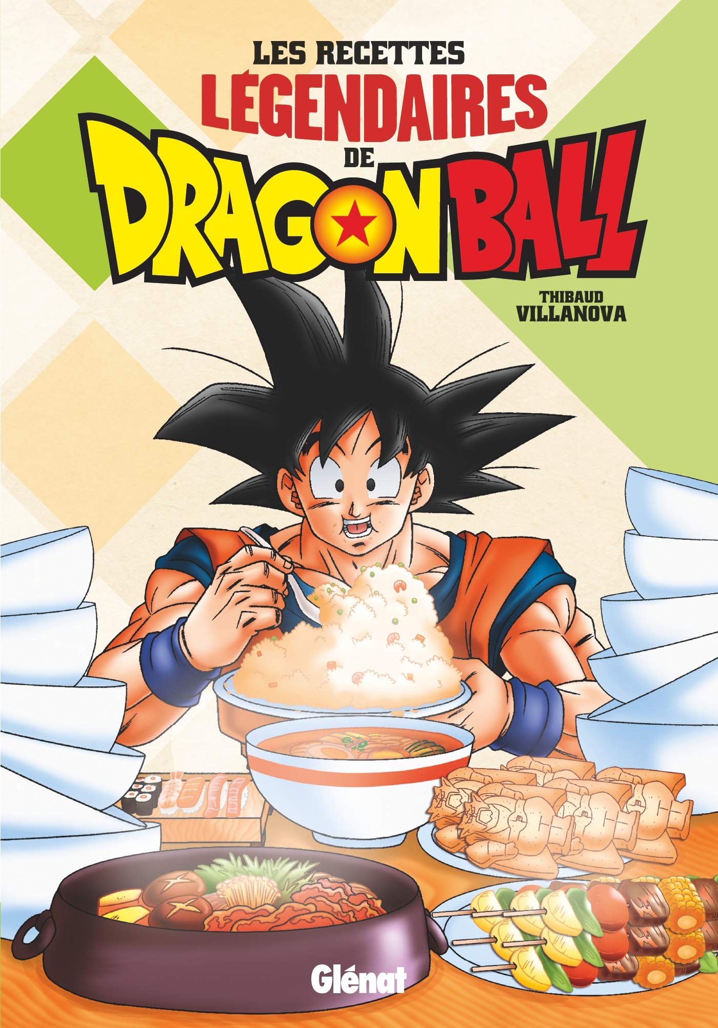 jaquette livre Les recettes légendaires de Dragon Ball