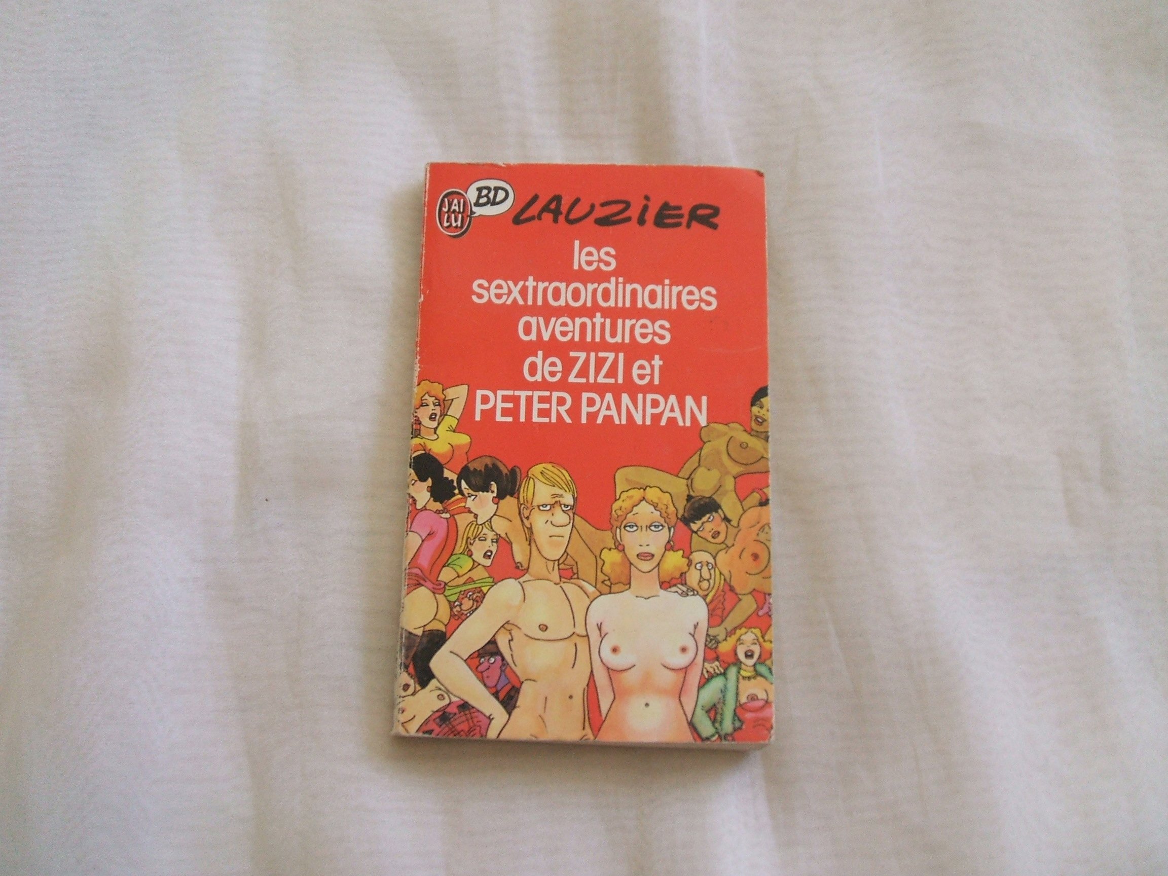 jaquette album Les Sextraordinaires aventures de Zizi et Peter Panpan