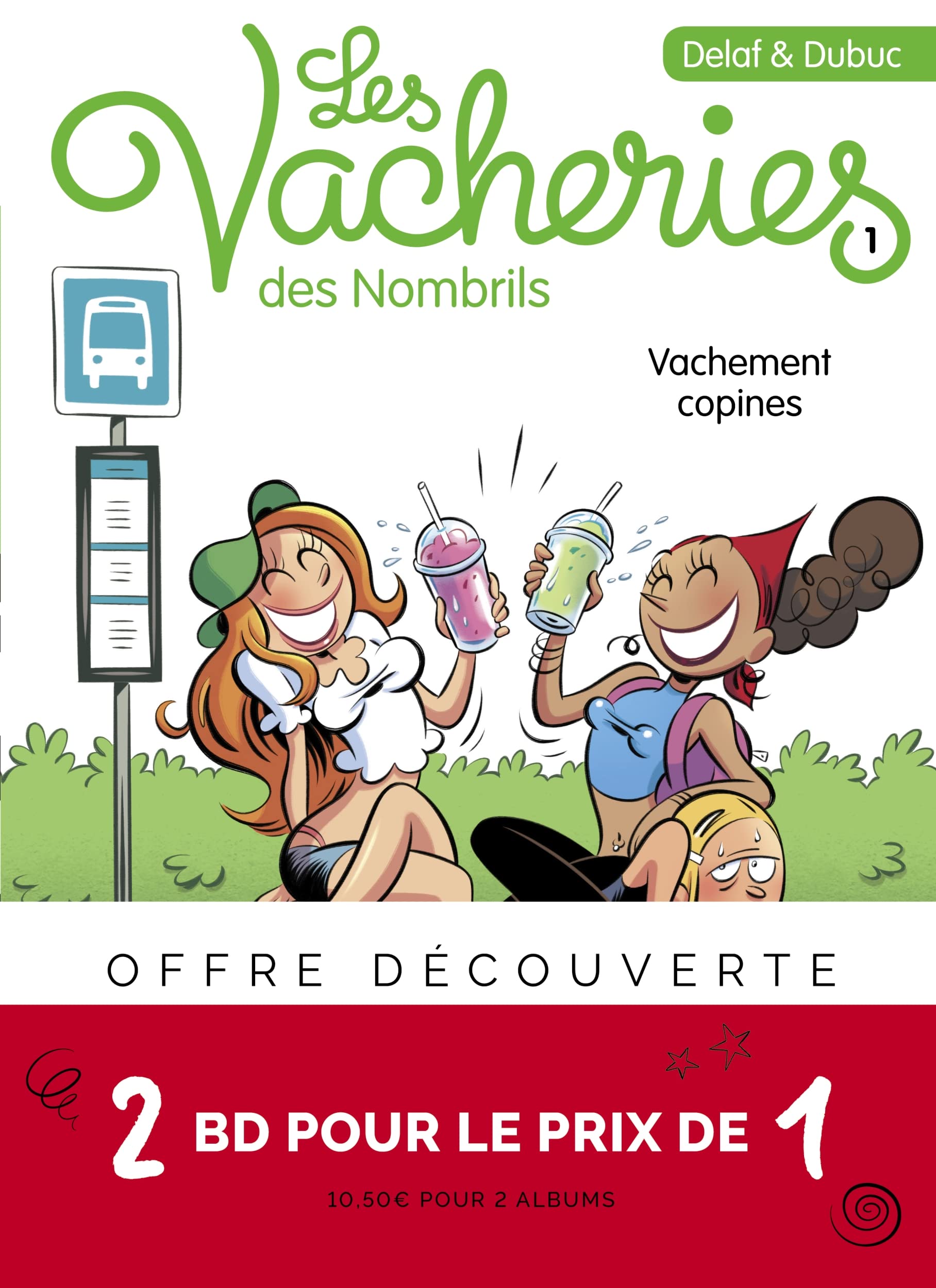 jaquette album Bi-pack T2 + T1 (offert) Les vacheries des Nombrils / Edition spéciale