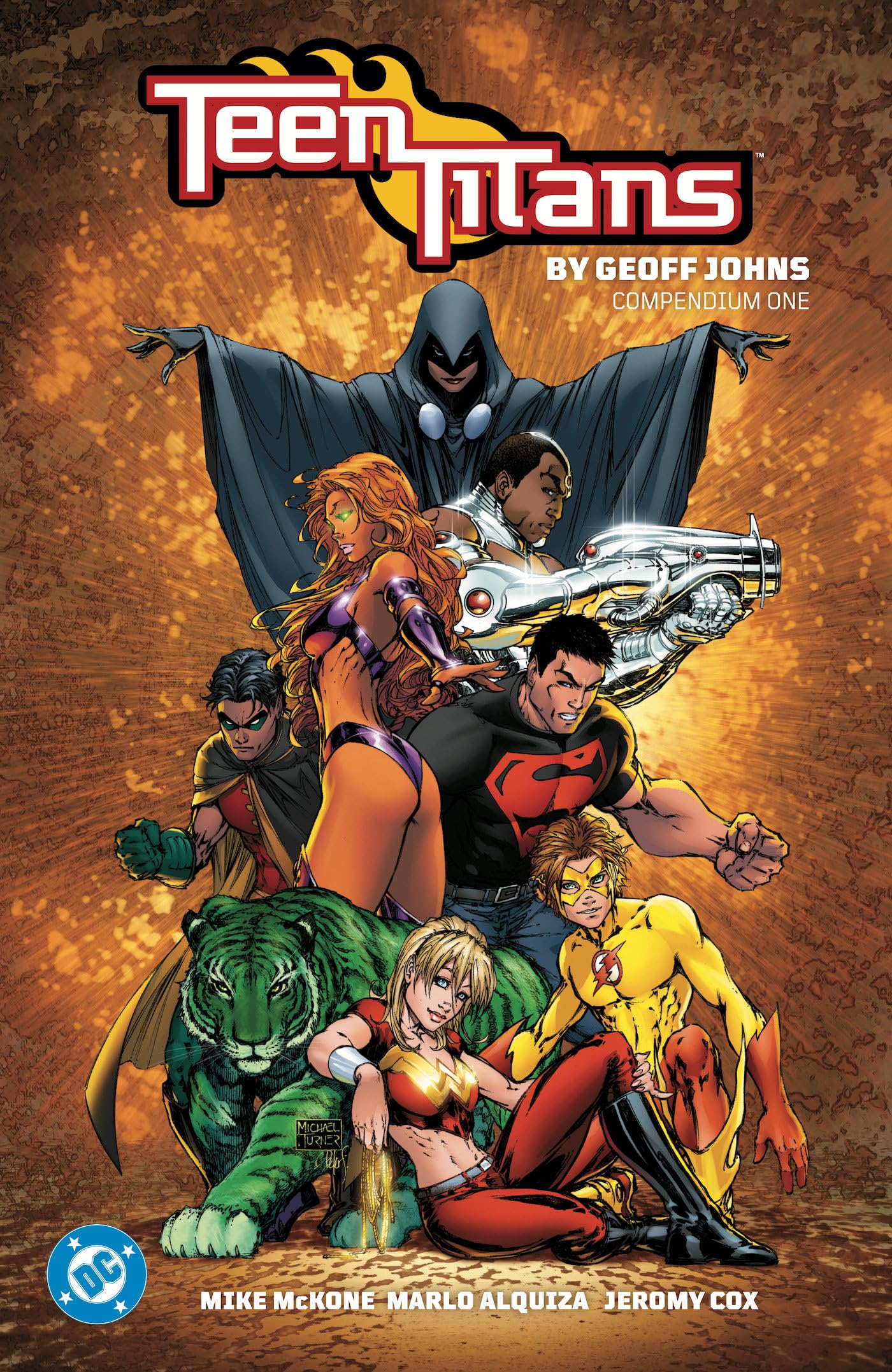 jaquette album Teen Titans by Geoff Johns Compendium One