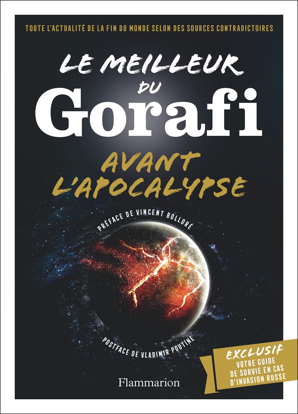 jaquette album Le meilleur du Gorafi avant l'apocalypse