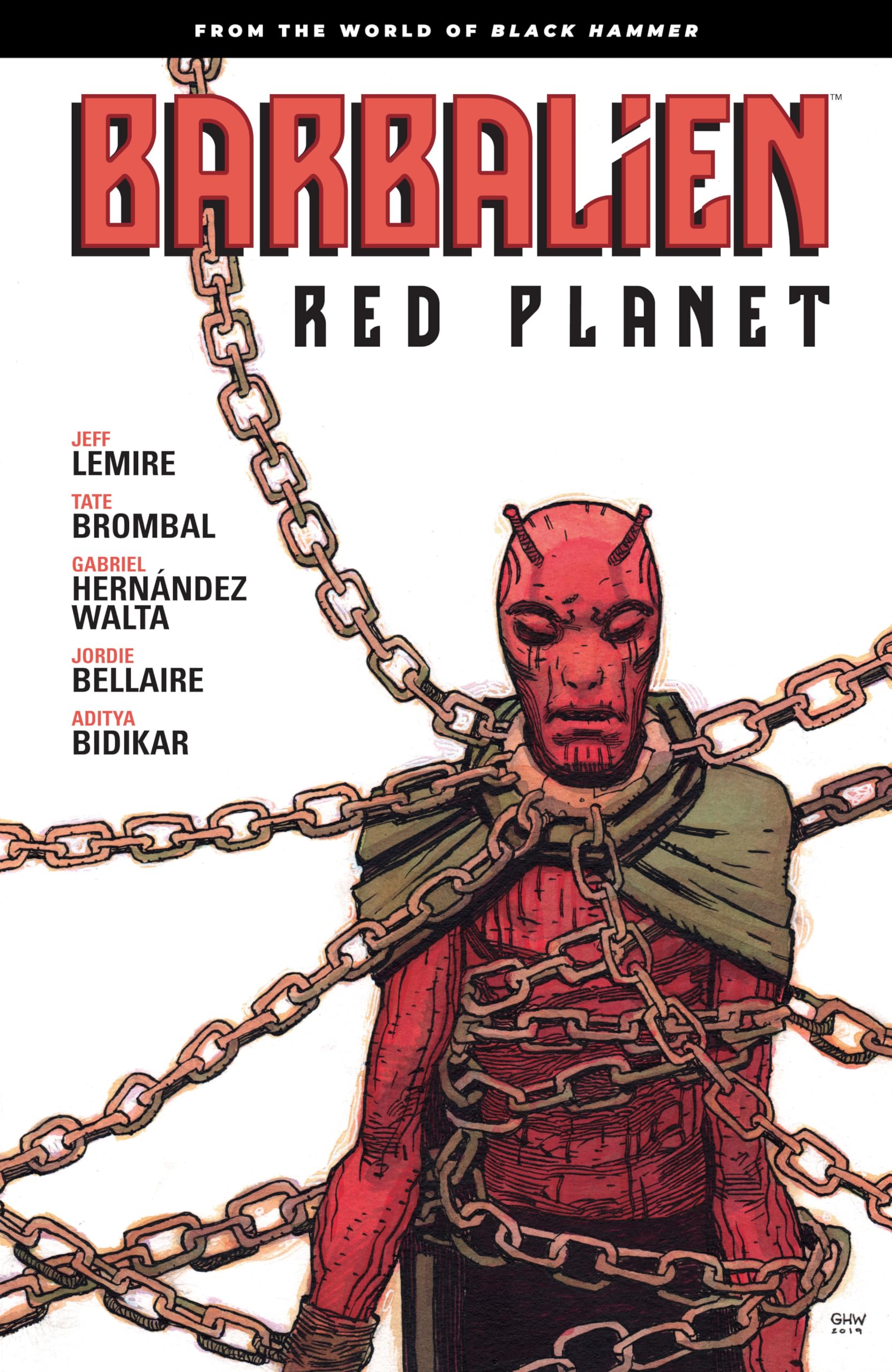 jaquette album Barbalien: Red Planet--From the World of Black Hammer