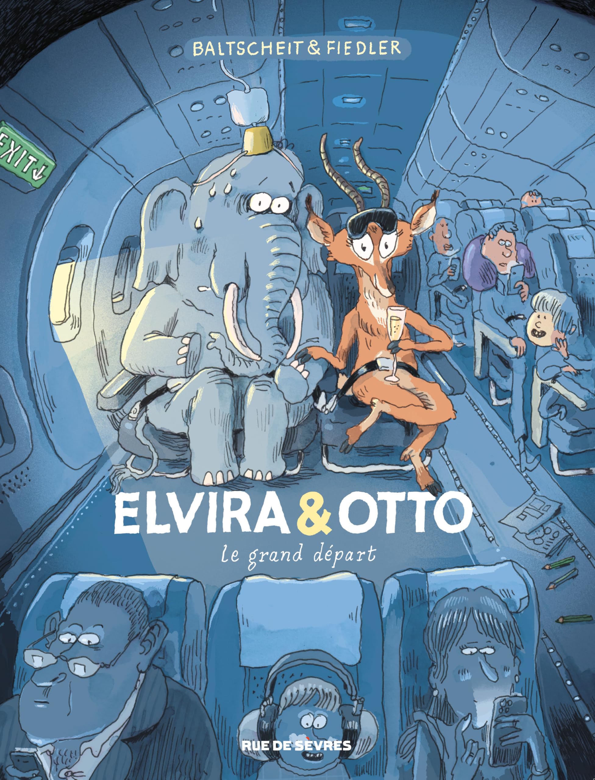 jaquette album Elvira & Otto T2: Le grand départ