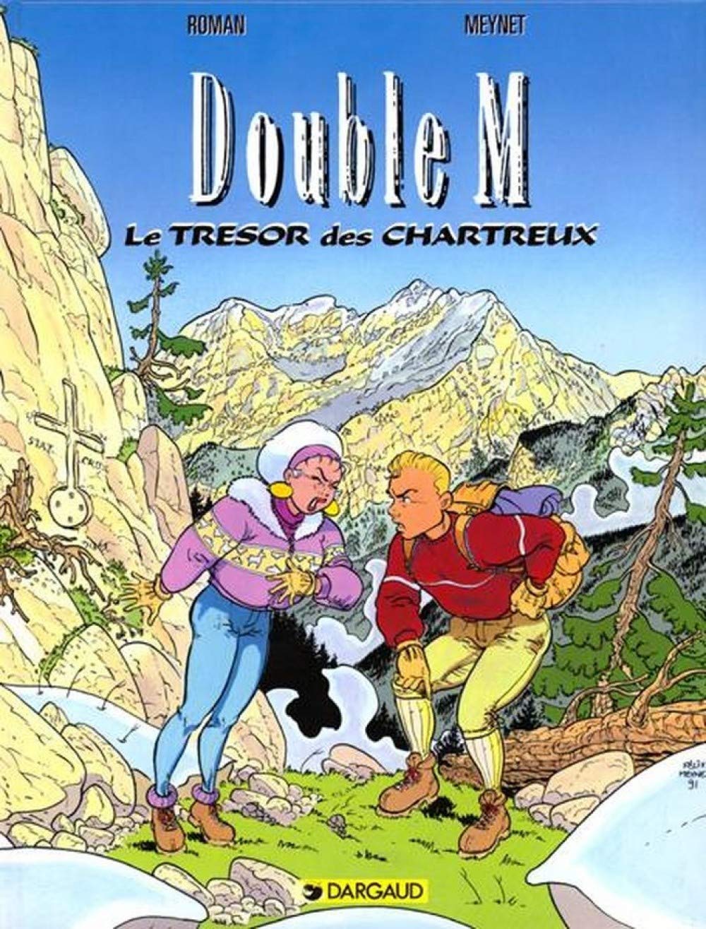 jaquette album Double M, tome 1 : Le Trésors des Chartreux