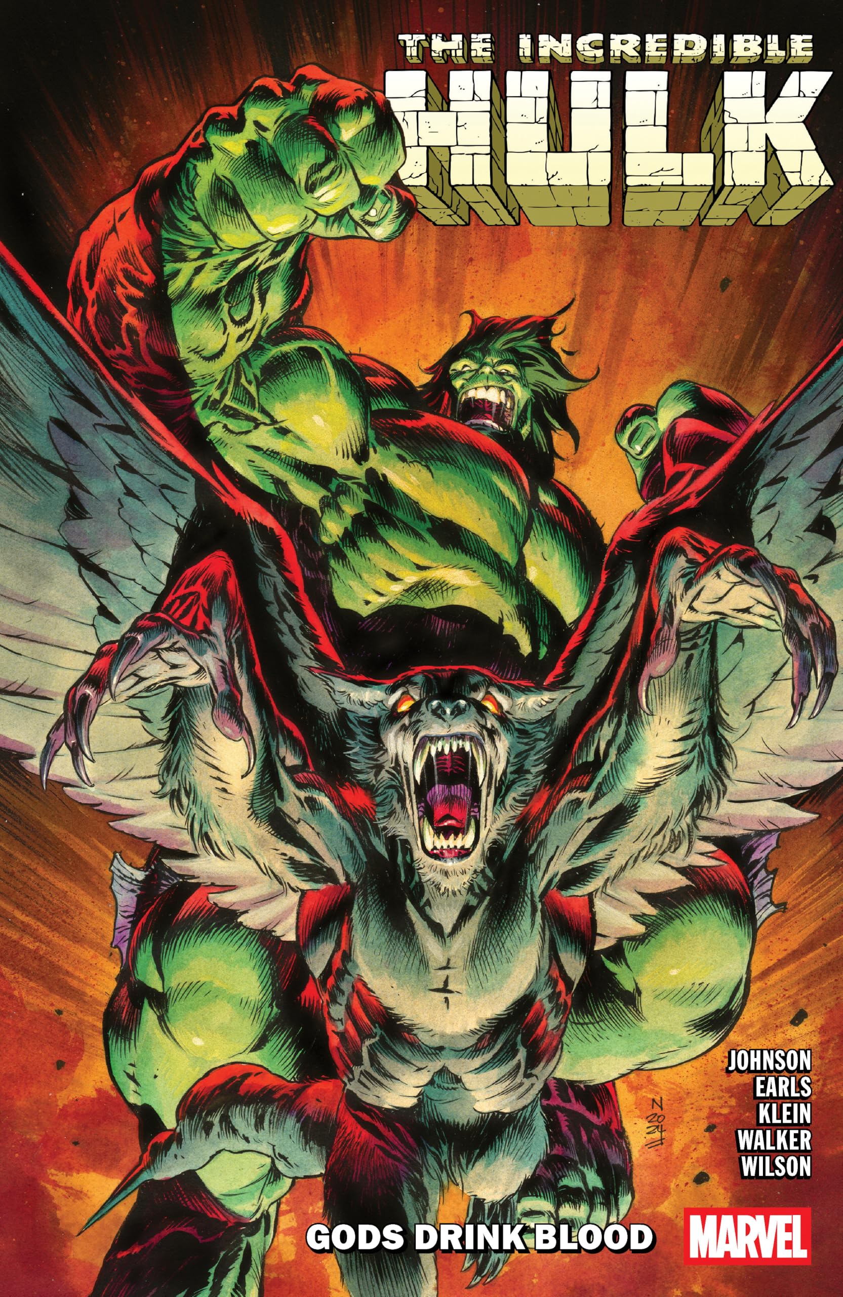 jaquette album Incredible Hulk Vol. 5: Gods Drink Blood