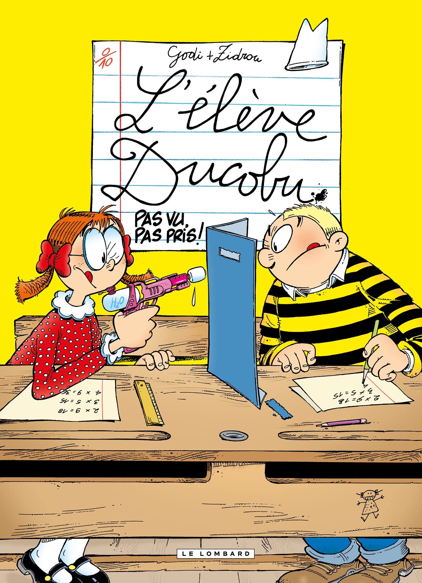 jaquette album Ducobu - Tome 13 - Pas vu, pas pris !