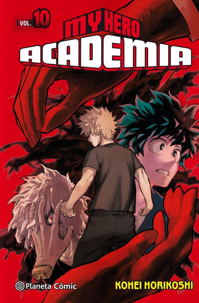 jaquette album My Hero Academia nº 10
