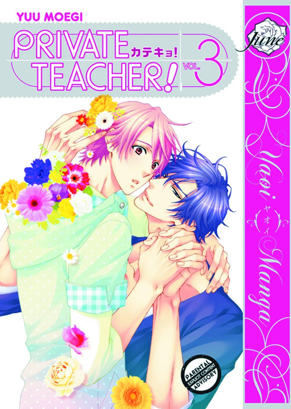 jaquette album Private Teacher Volume 3 (Yaoi)