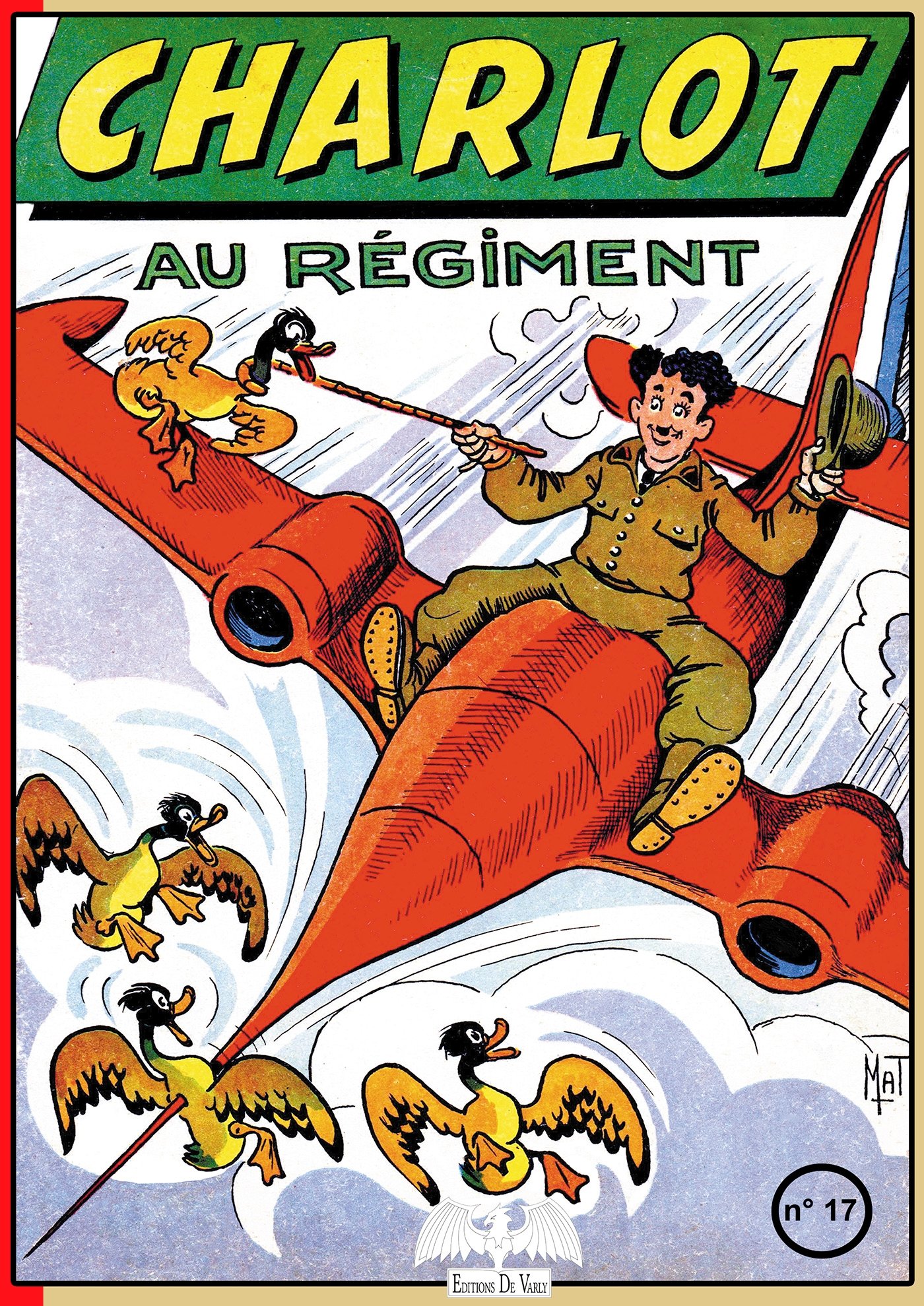jaquette album Charlot au régiment: Charlot 17