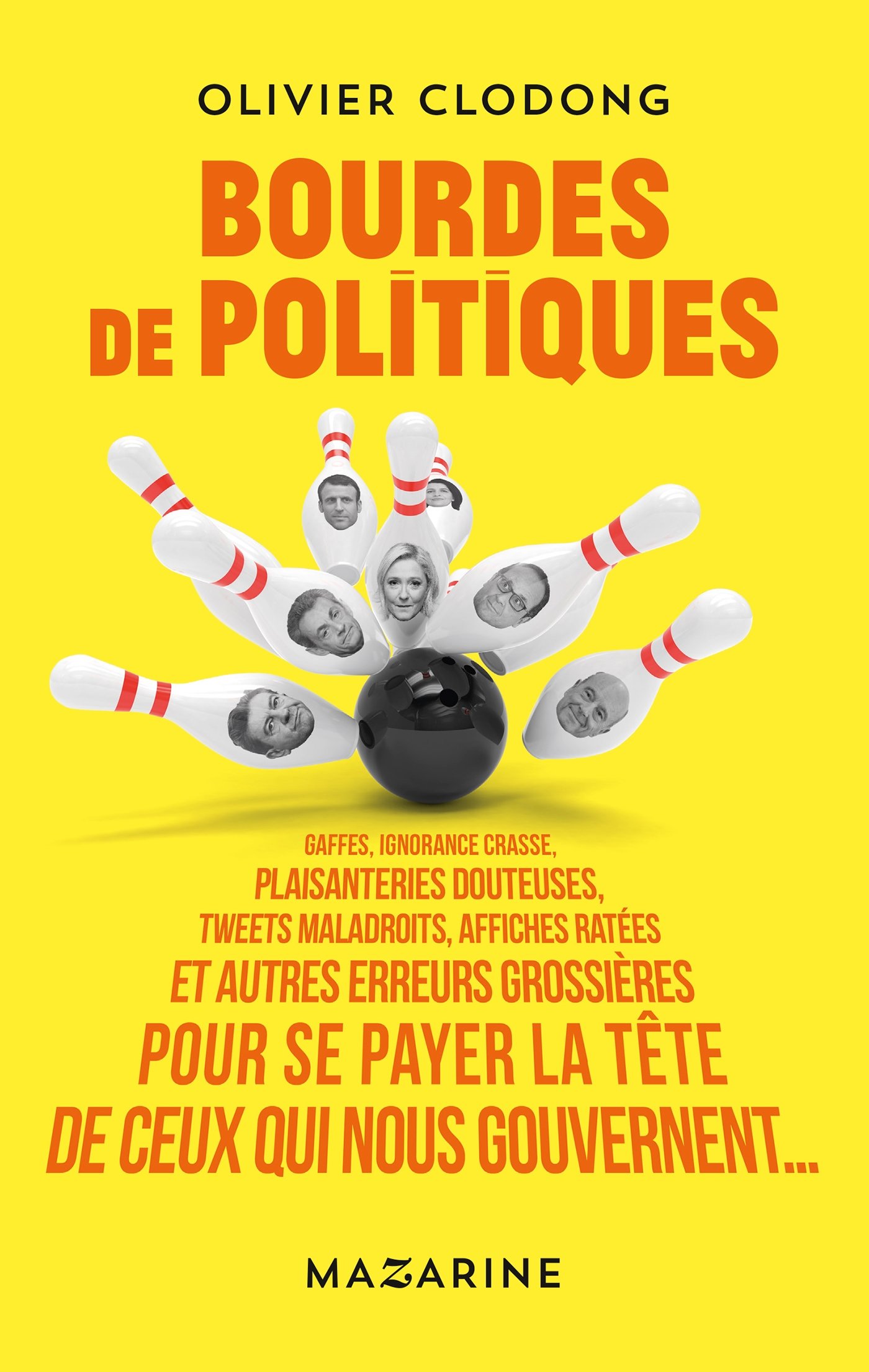 jaquette livre BOURDES DE POLITIQUES