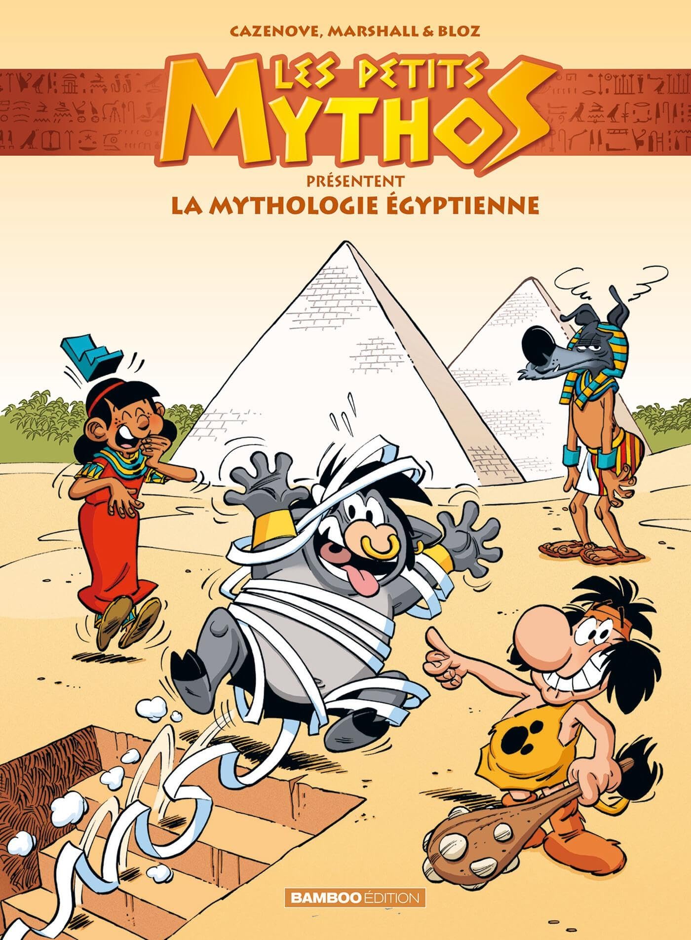 jaquette album Les Petits Mythos présentent : La mythologie égyptienne