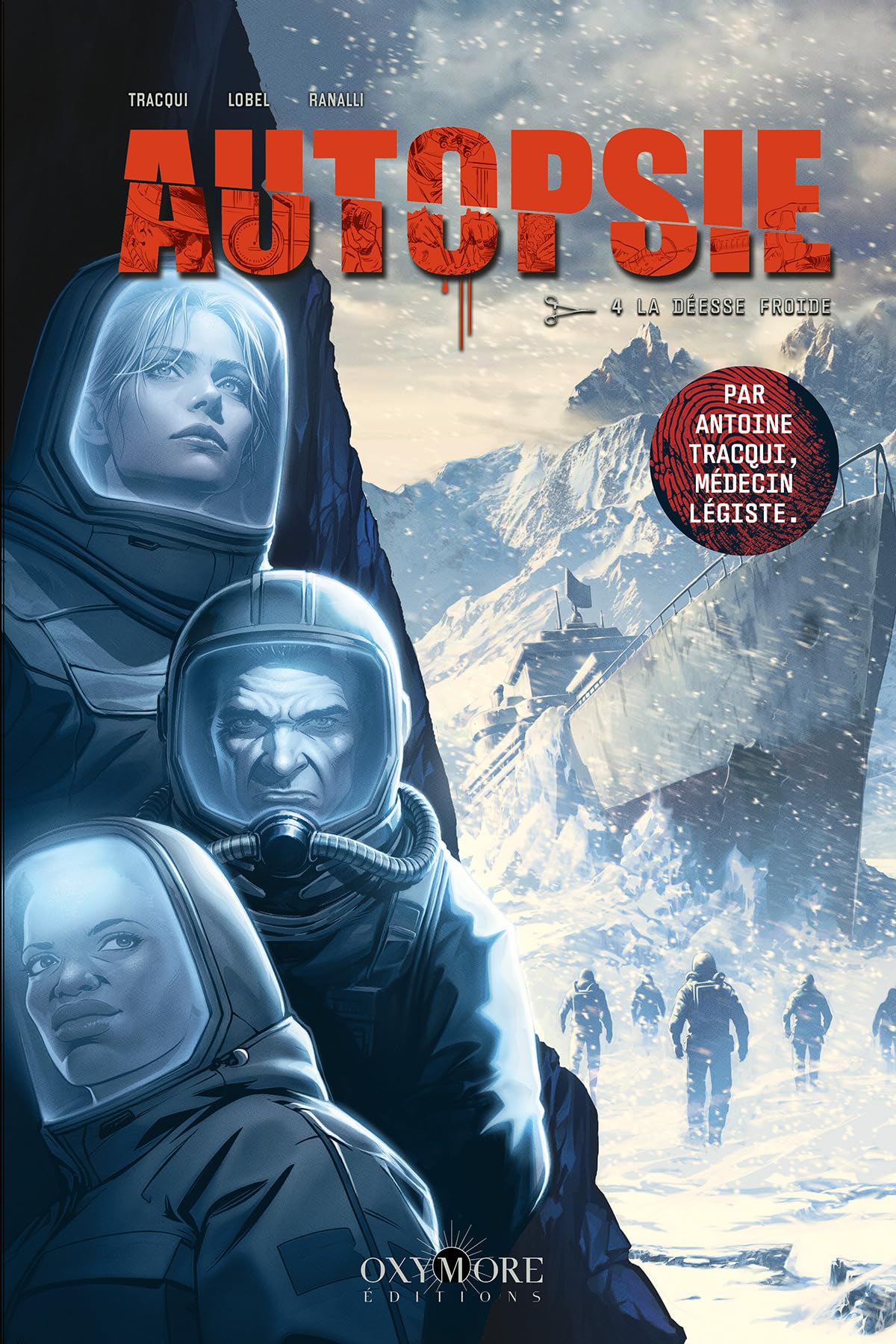 jaquette album Autopsie - Tome 4: La Déesse froide