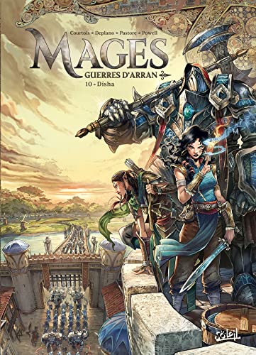 jaquette album Terres D'arran : Mages Tome 10 - Disha