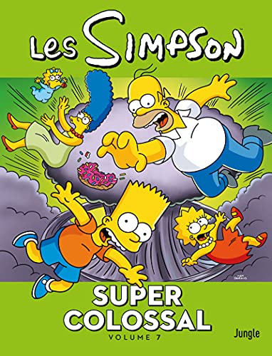 jaquette album Les Simpson - Super Colossal Tome 7