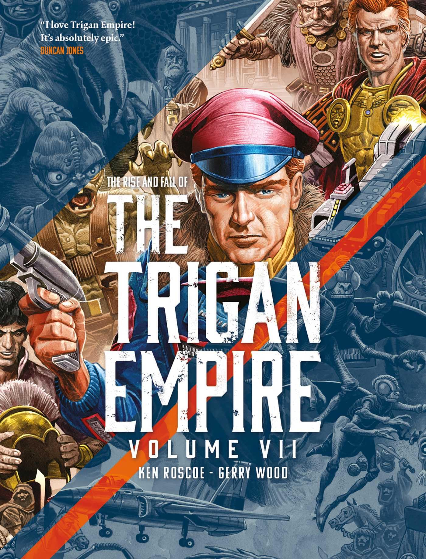 jaquette album The Rise and Fall of the Trigan Empire volume VII (Volume 7)