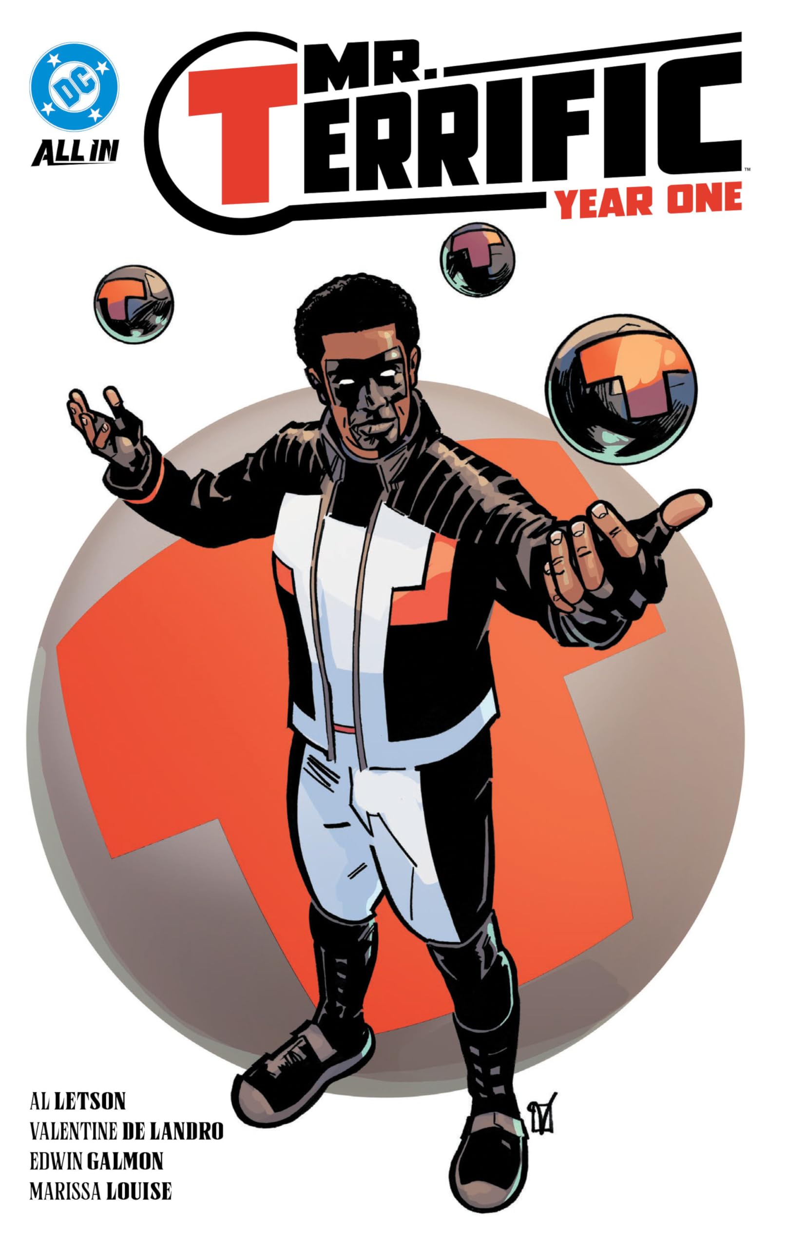 jaquette album Mr. Terrific: Year One