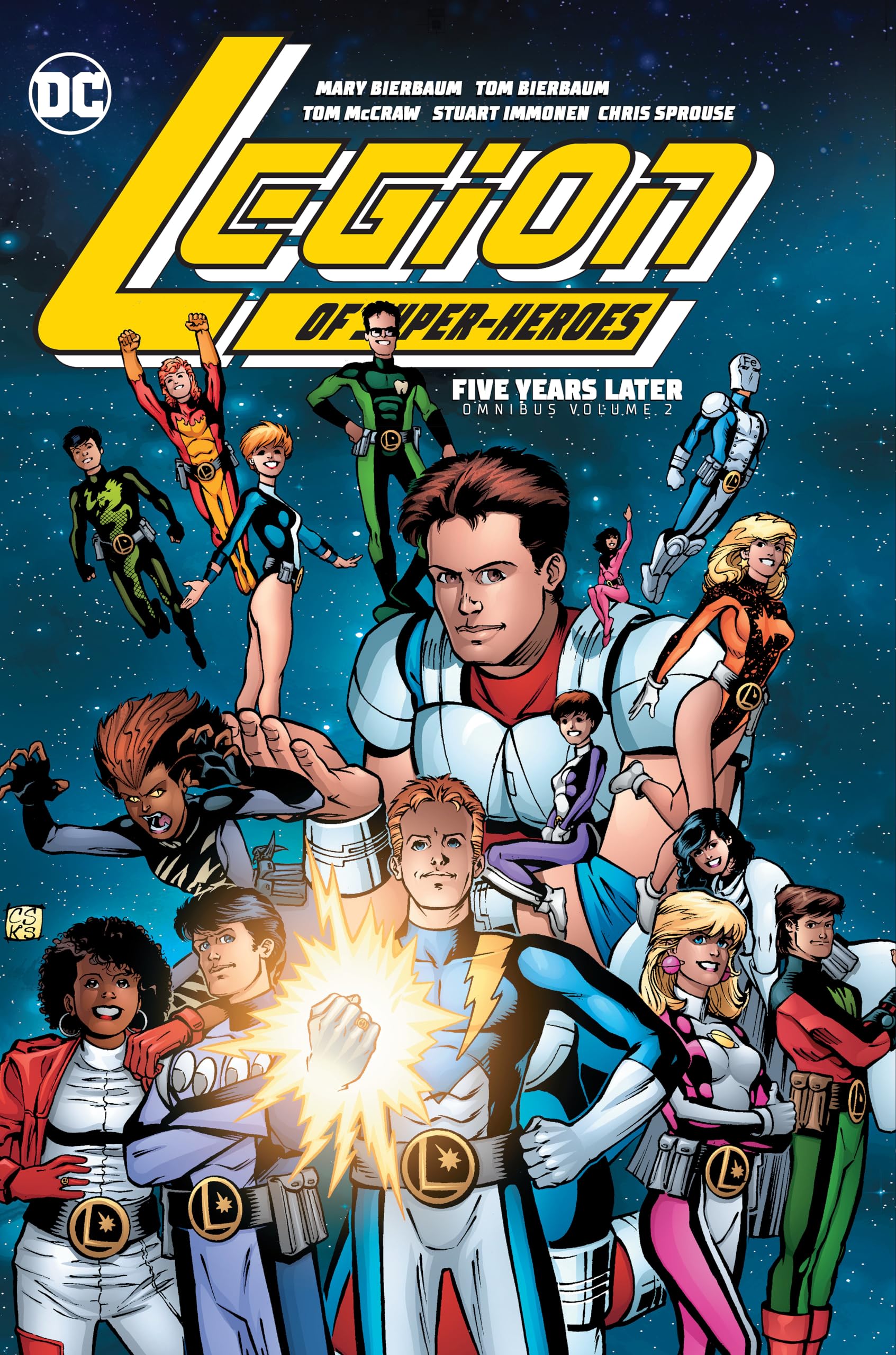 jaquette album Legion of Super-Heroes Five Years Later Omnibus Vol. 2