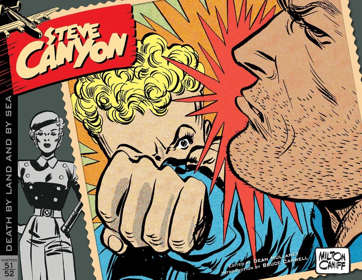 jaquette album Steve Canyon Volume 3: 1951-1952