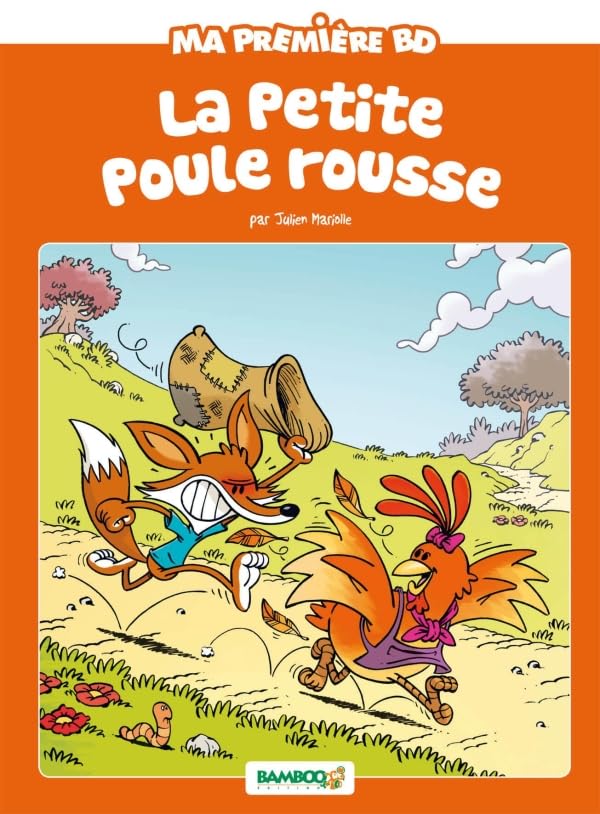 jaquette album La Petite poule rousse - Top humour - Pouss