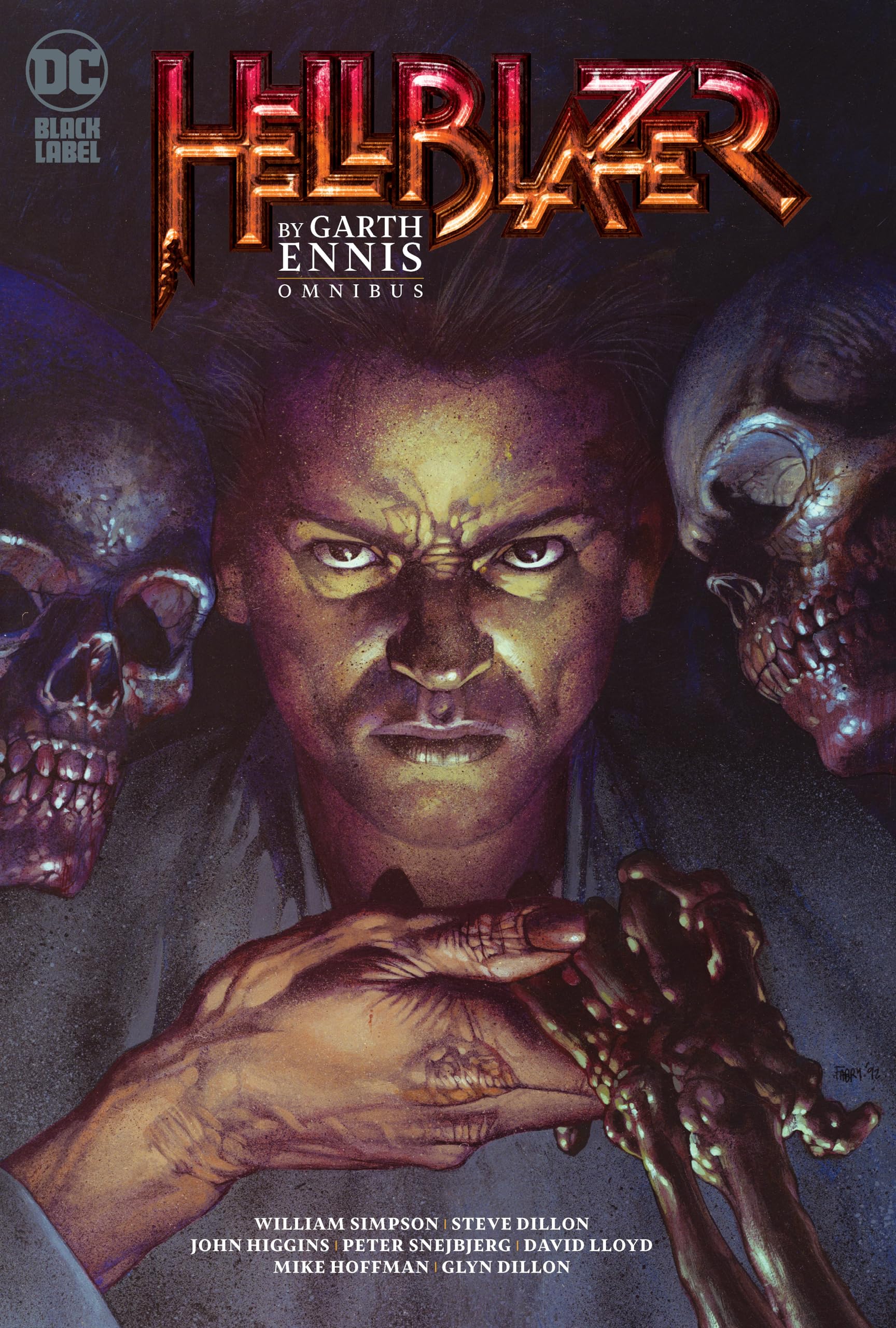 jaquette album Hellblazer by Garth Ennis Omnibus