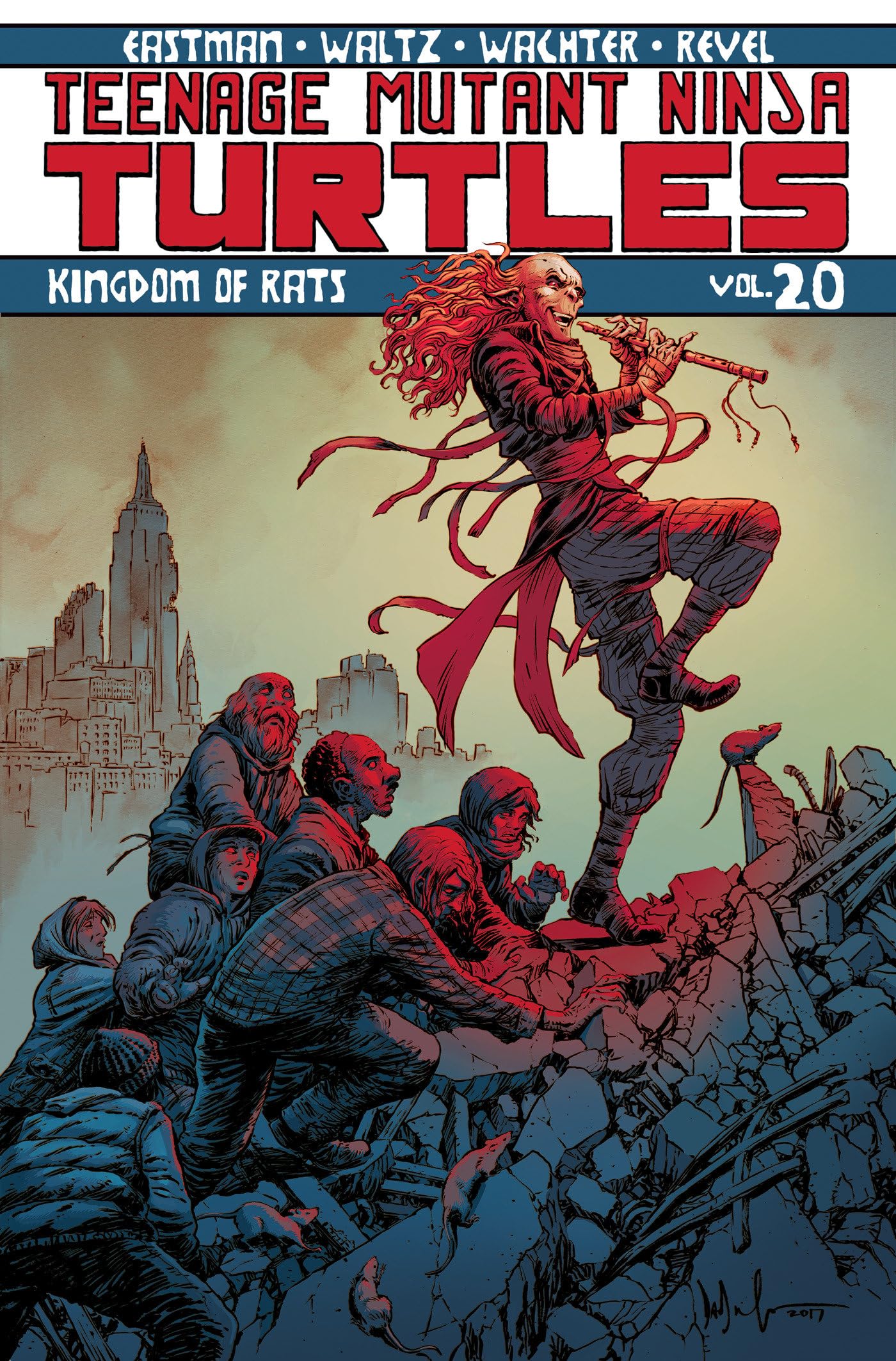 jaquette album TMNT ONGOING TP VOL 20 KINGDOM OF RATS