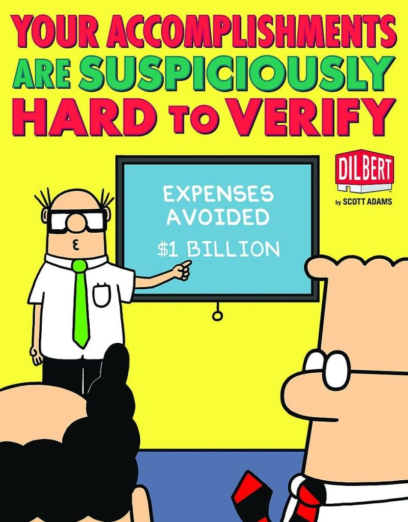 jaquette album Your Accomplishments Are Suspiciously Hard to Verify: A Dilbert Book (Volume 36)