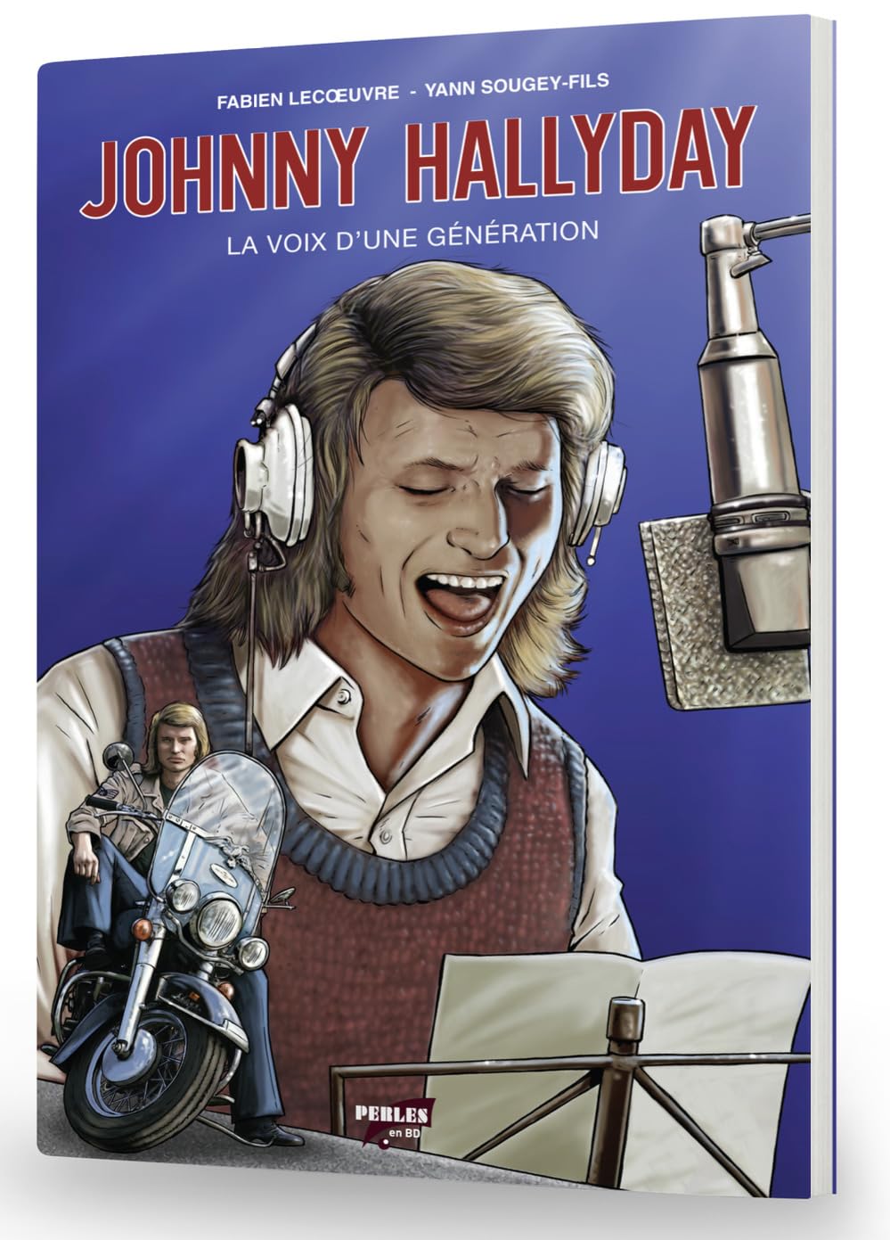 jaquette album BD Johnny Hallyday 