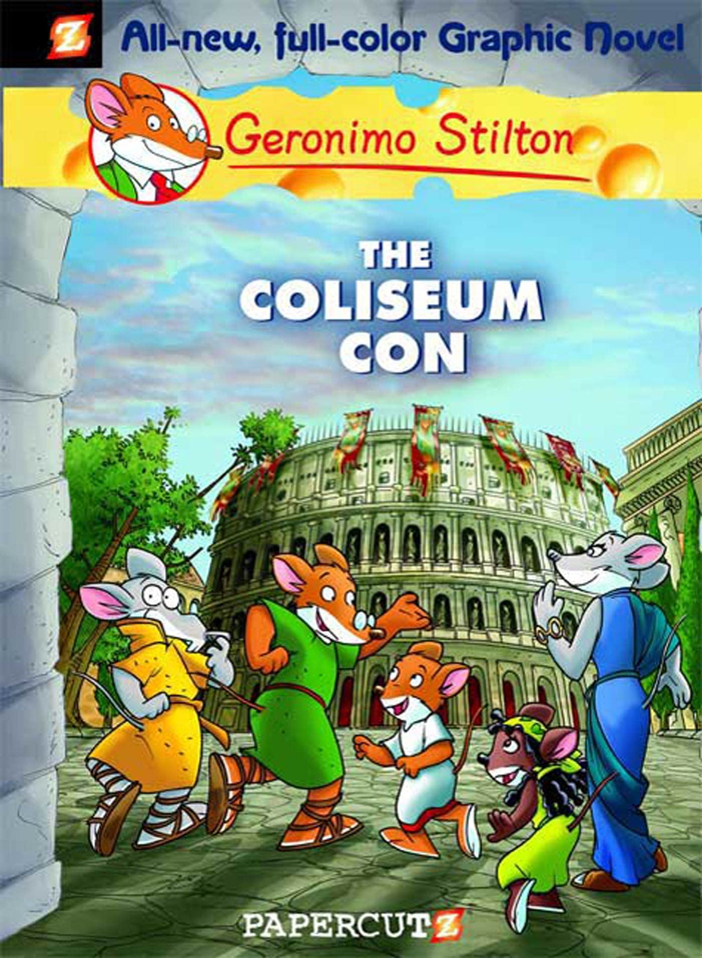 jaquette album Geronimo Stilton 3: The Coliseum Con