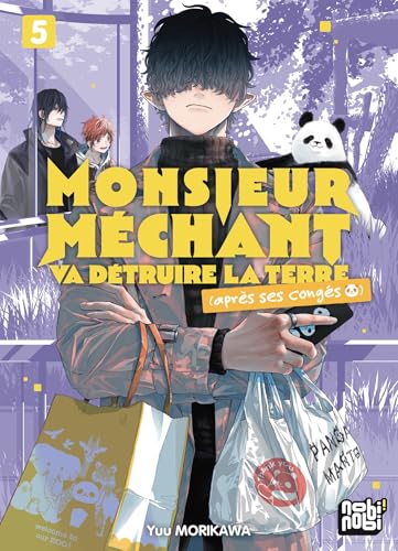jaquette album Monsieur Méchant va détruire la terre (après ses congés) - Tome 5