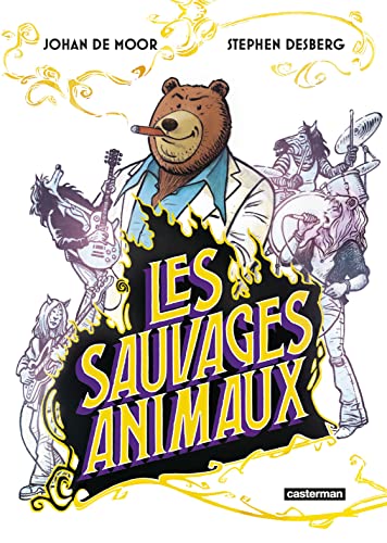 jaquette album Les Sauvages Animaux