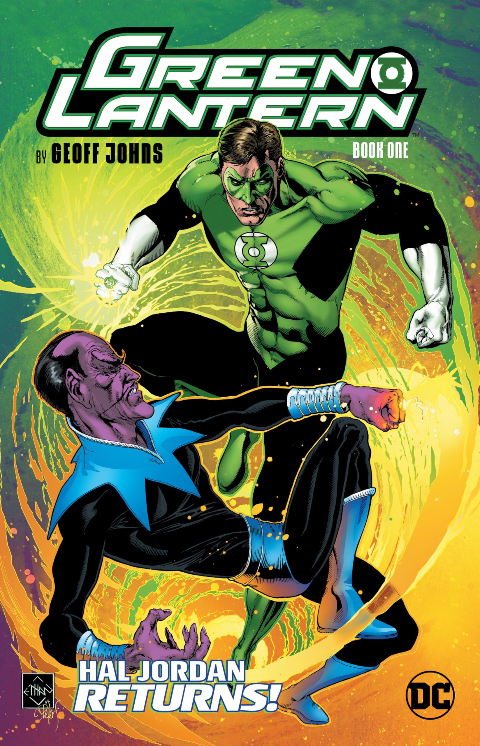 jaquette album Green Lantern by Geoff Johns Book One (New Edition)