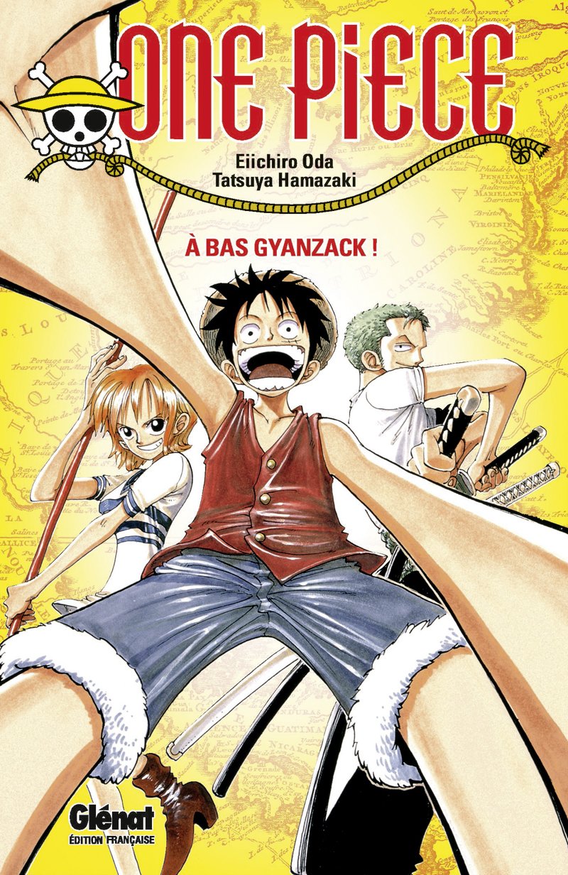 jaquette album One Piece Roman - À bas Gyanzack !: À bas Gyanzack !