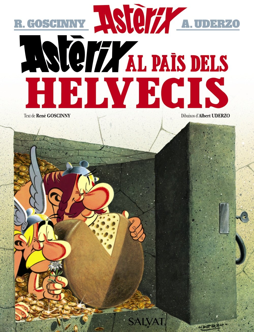 jaquette album Astèrix al país dels helvecis