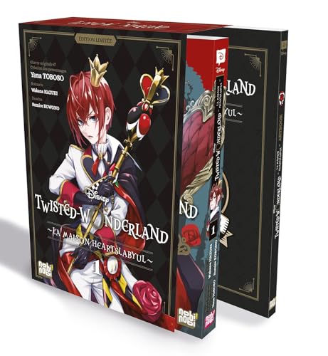 jaquette album Disney - Twisted-Wonderland - La Maison Heartslabyul - Edition collector - Tome 1
