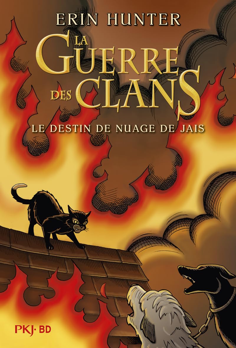 jaquette album La Guerre des Clans - Le destin de nuage de Jais