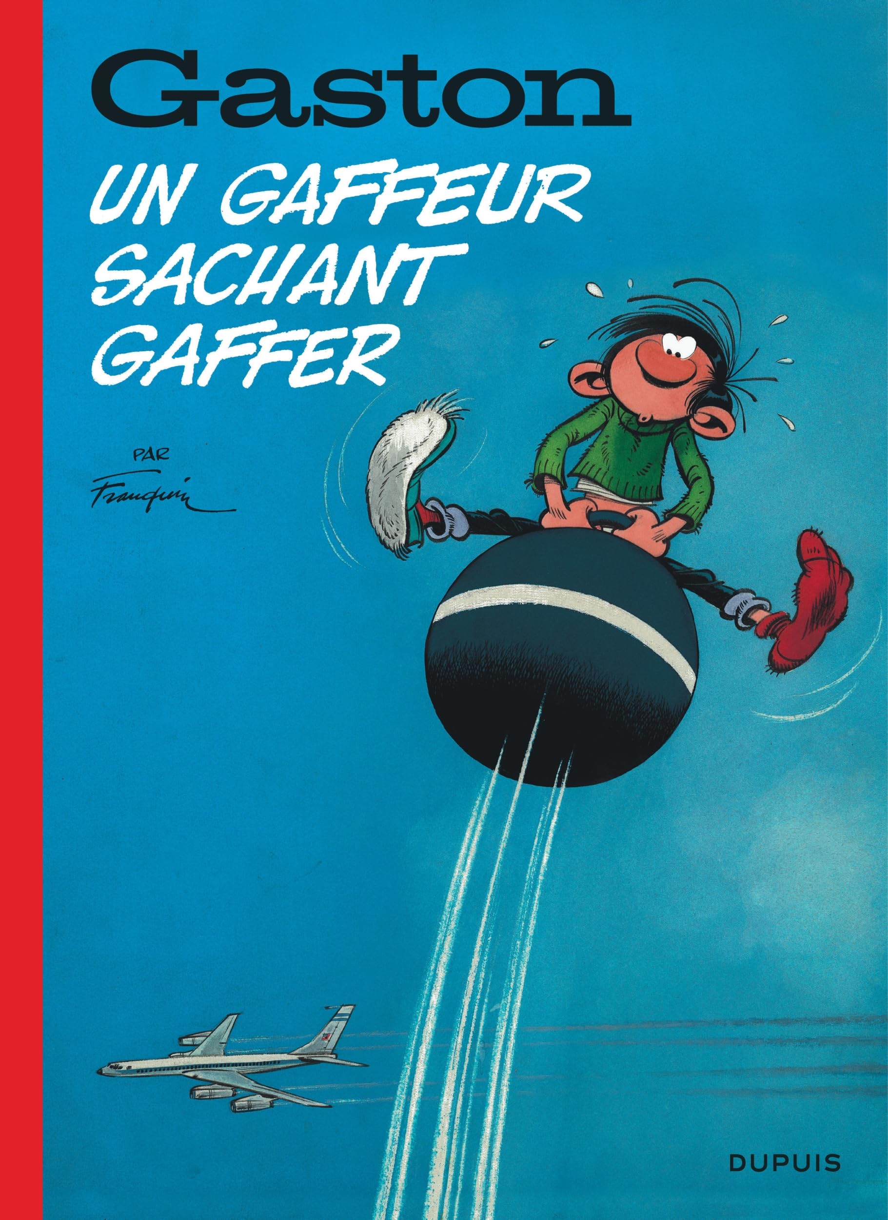 jaquette album Gaston (édition 2018) - Tome 9 - Un gaffeur sachant gaffer