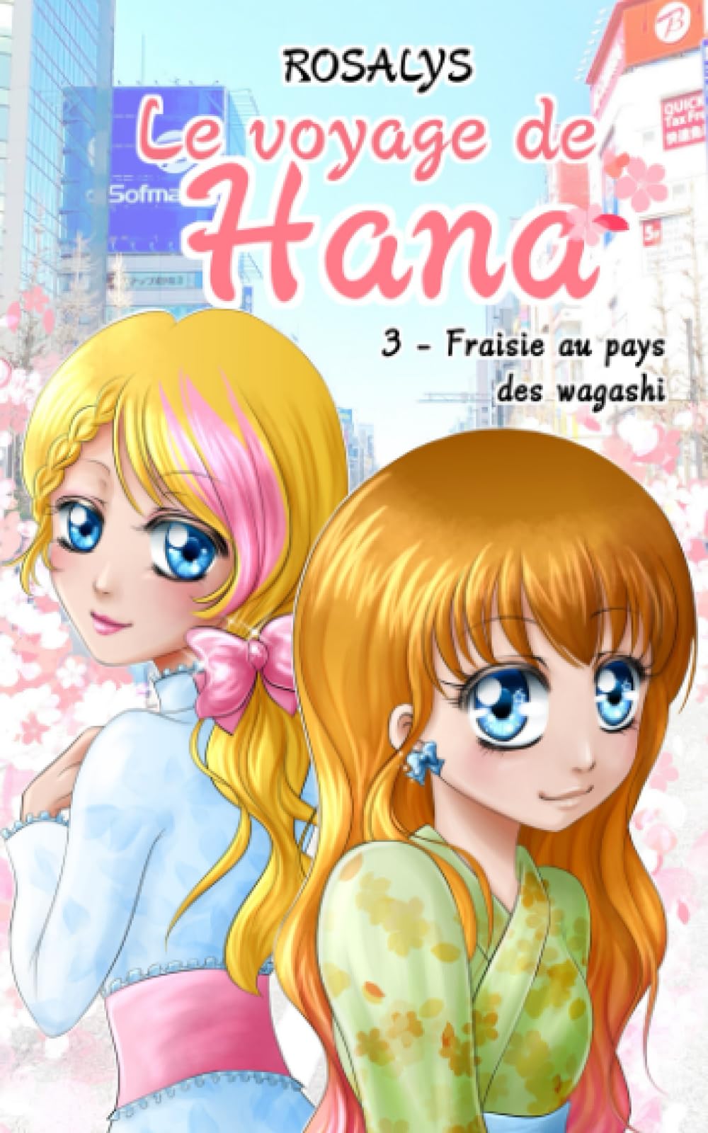 jaquette album Le voyage de Hana: Fraisie au pays des wagashi