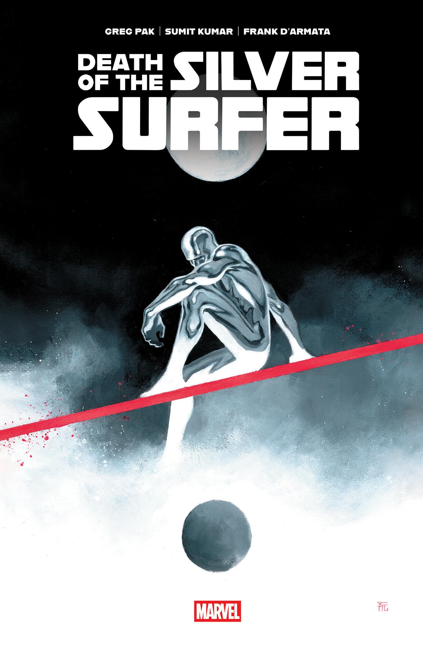 jaquette album Death Of The Silver Surfer