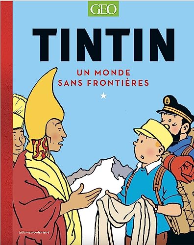 jaquette album Tintin - Un Monde Sans Frontières