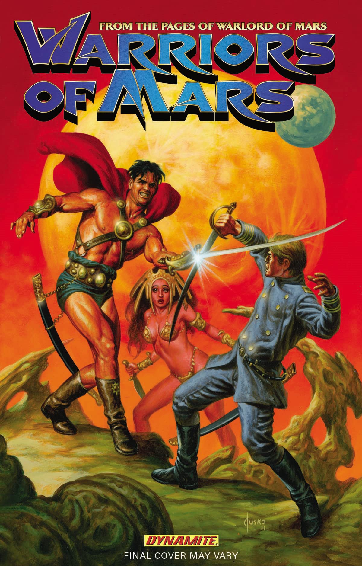 jaquette album Warriors of Mars
