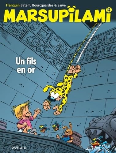 jaquette album Marsupilami - Tome 14 - Un fils en or