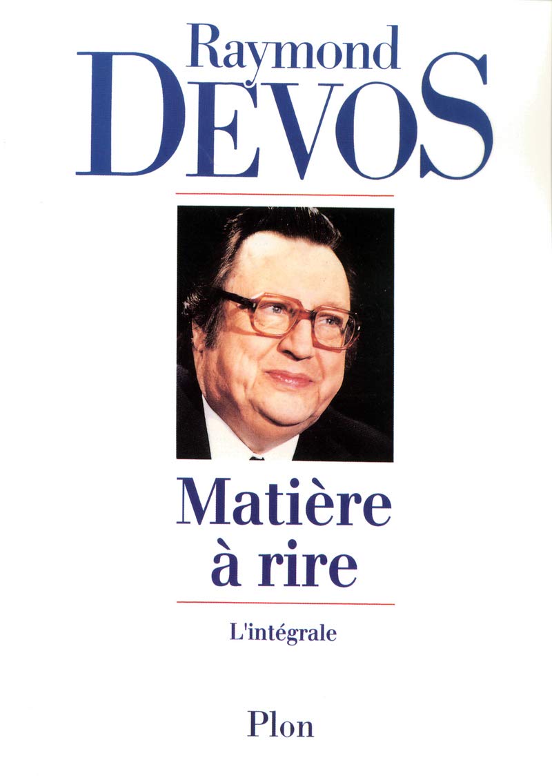jaquette livre Matière à rire