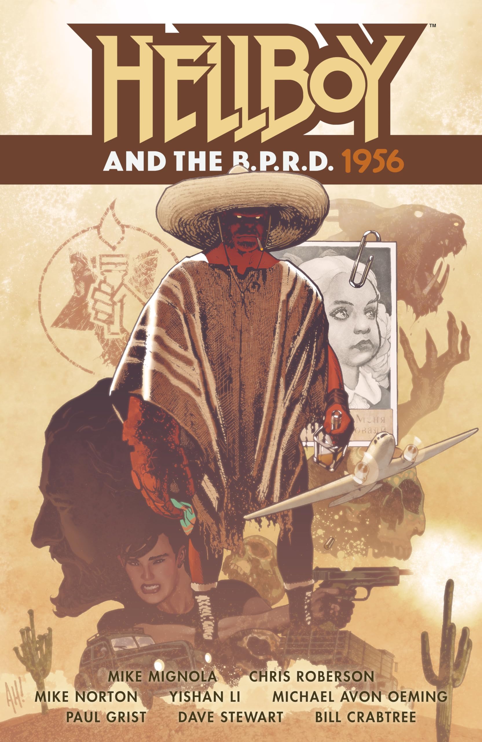 jaquette album Hellboy and the B.P.R.D.: 1956