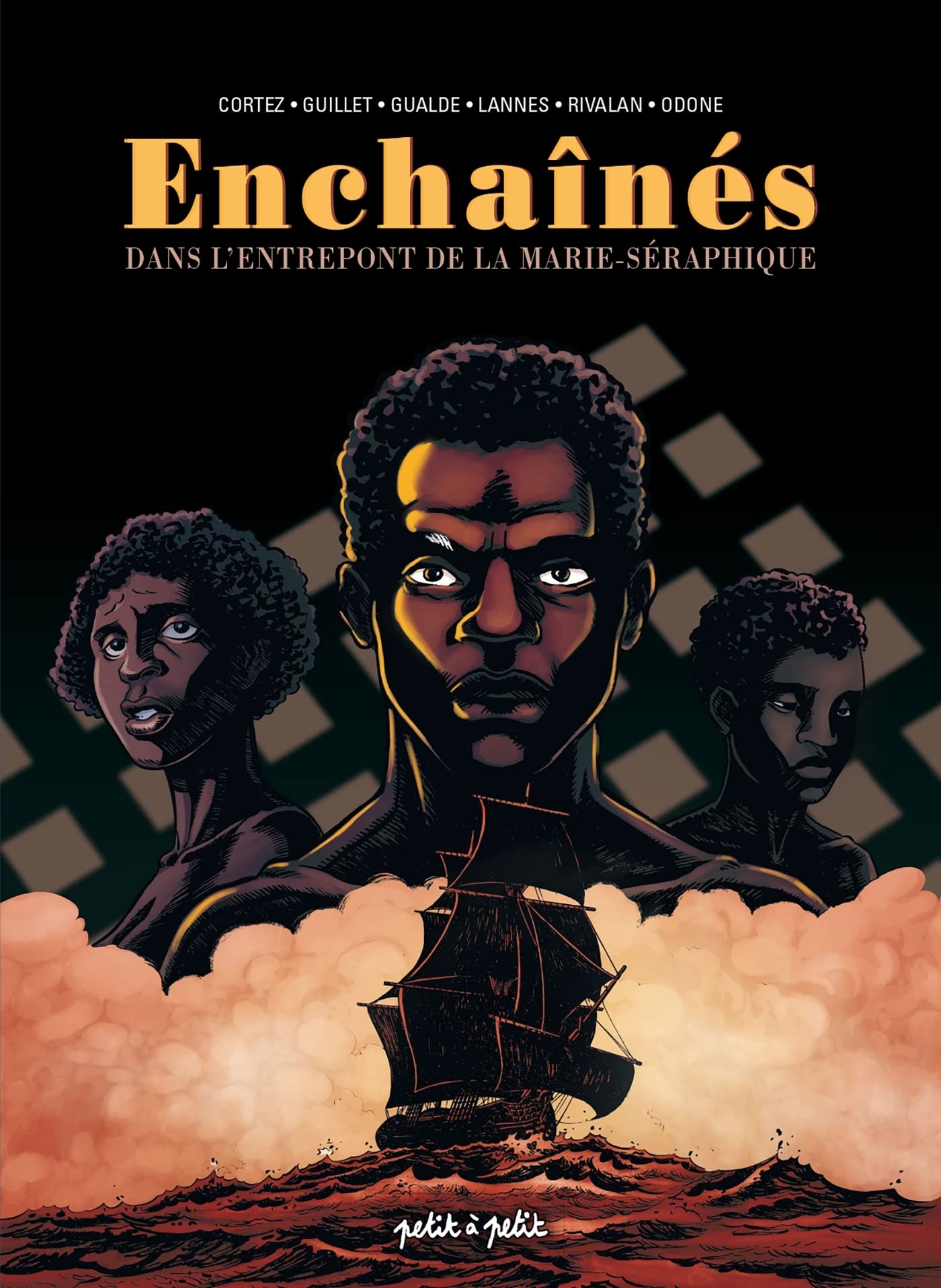 jaquette album Enchainés, Dans l'entrepont de la Marie-Séraphique