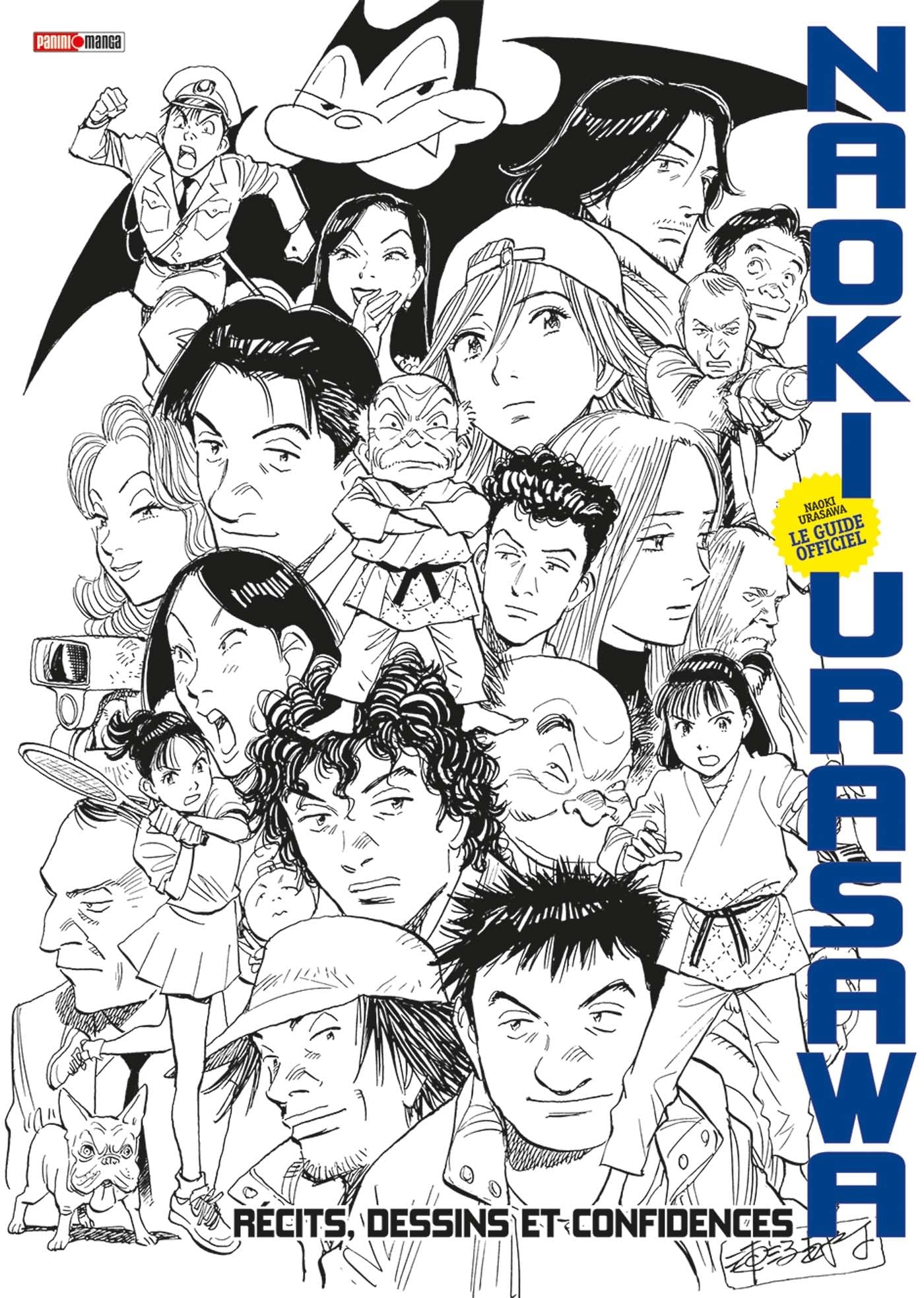 jaquette album Naoki Urasawa: Récits, dessins et confidences (Nouvelle édition)