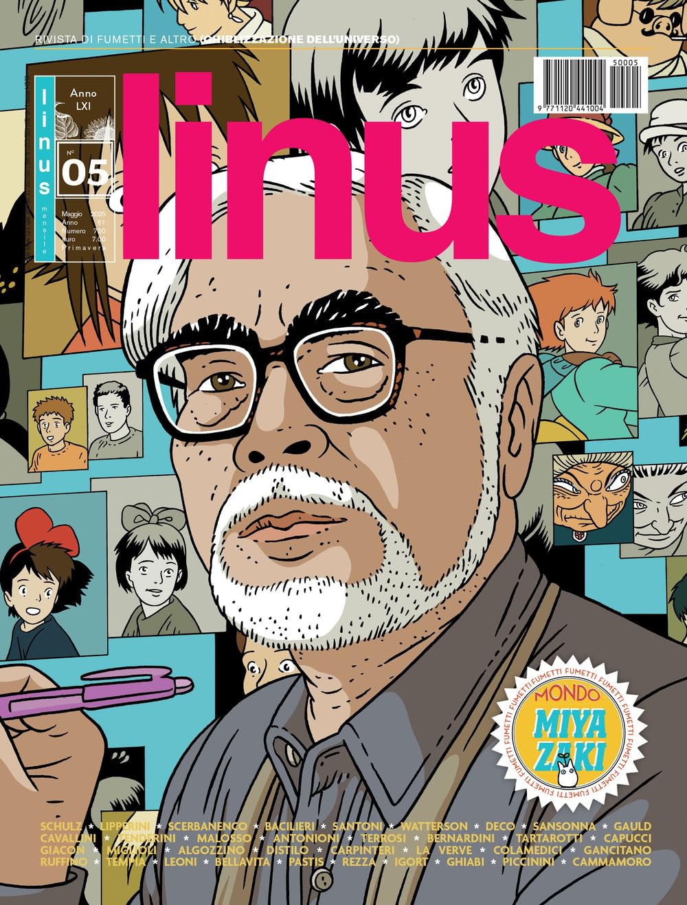 jaquette livre Linus (2025) (Vol. 5)