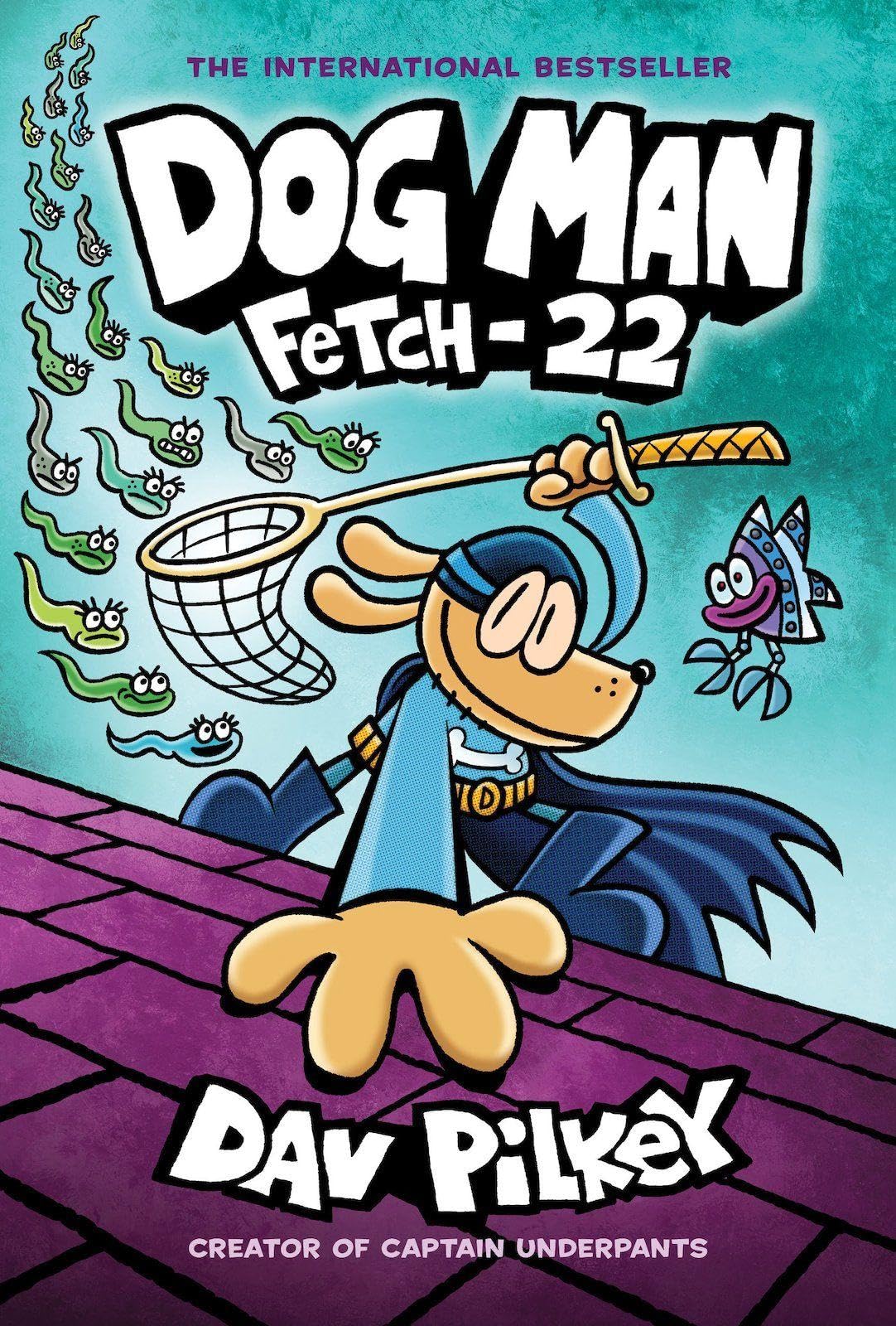 jaquette album Dog Man 8: Fetch-22 (PB)