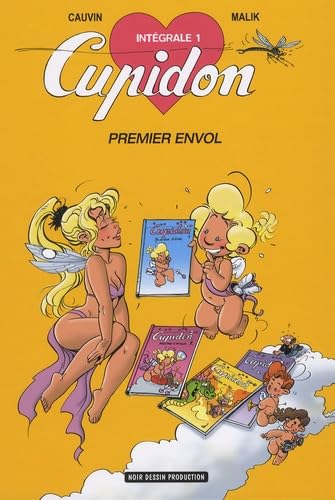 jaquette album Cupidon Intégrale Tome 1 - Premier Envol